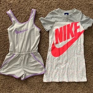 Little Girls Nike Romper and Dress
